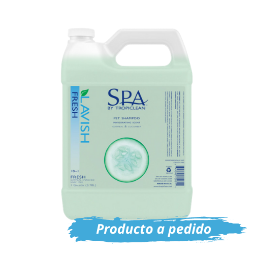 SPA by TropiClean Lavish Fresh Shampoo for Pets gal
